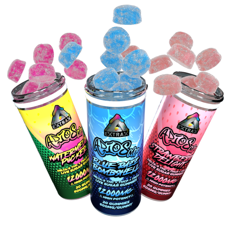 EXTRAX ADIOS MF GUMMIES 3 FLAVORS WTRMLN STRAW BLU RAZZ 768x768 1