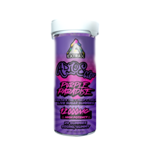 extrax gummies purple paradise (12000mg)