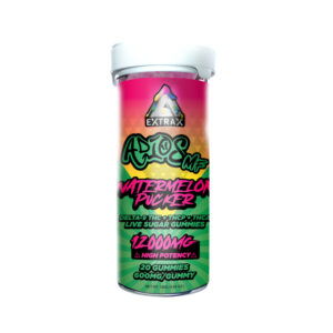 extrax gummies watermelon pucker (12000mg)