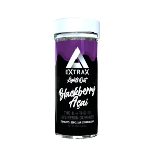extrax gummies blackberry acai (3500mg)